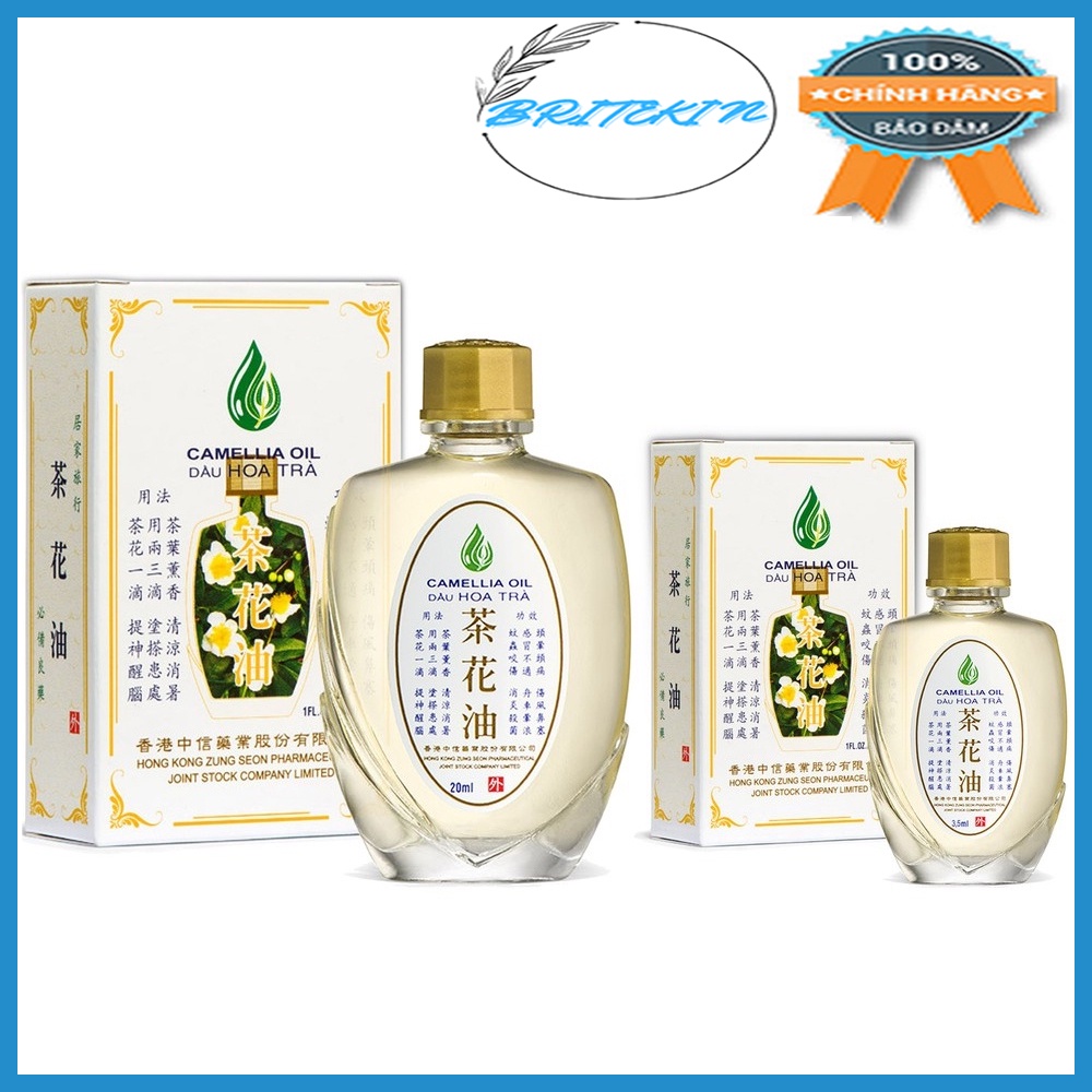 Dầu Hoa Trà Di Hào 3.5ml - 20ml