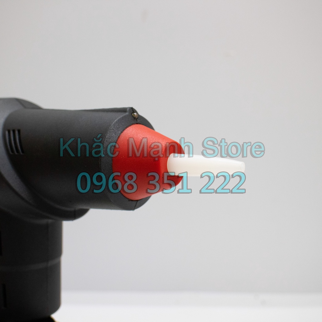 Máy Bơm Hơi Cầm Tay Chạy Pin Đa Năng - Màn Hình Led Điều Chỉnh Áp Lực - Có Đèn Led Trợ Sáng