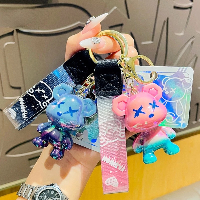 SANRIO Móc Khóa Hello Kitty Kuromi Mikyo Dễ Thương Móc Khóa Xe Máy Cao Cấp, Móc Khóa Phụ Kiện Túi Xách Hình Gấu Lấp Lánh Hàn Quốc đủ màu sắc hot trend Tiktok