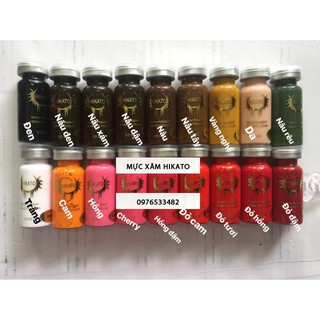 Mực xăm Hikato xử lý, hỗ trợ