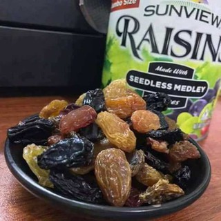 Nho Khô hổn hợp Raisins Sunview Mỹ 425g