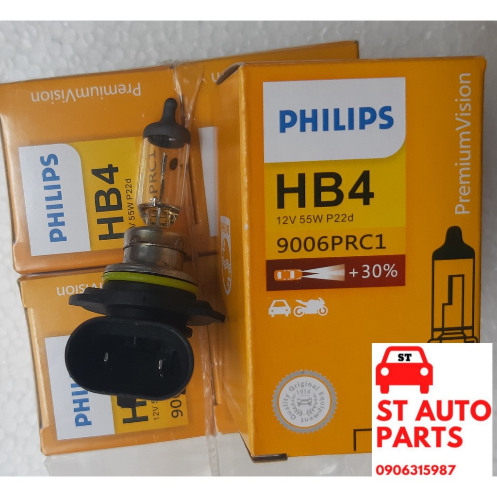 Bóng Đèn Phi lips Premium Vision Chân HB4 9006PRC1 - 12V/65W