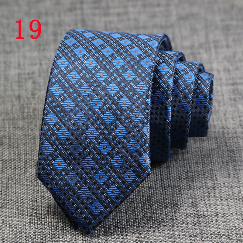 Cà Vạt 7CM Họa Tiết Chấm Bi Sang Trọng Dành Cho Nam