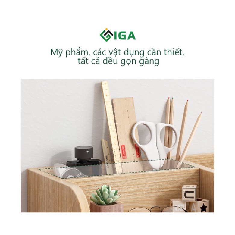 Kệ sách để bàn làm việc, bàn học phong cách Nordic - GP176.03