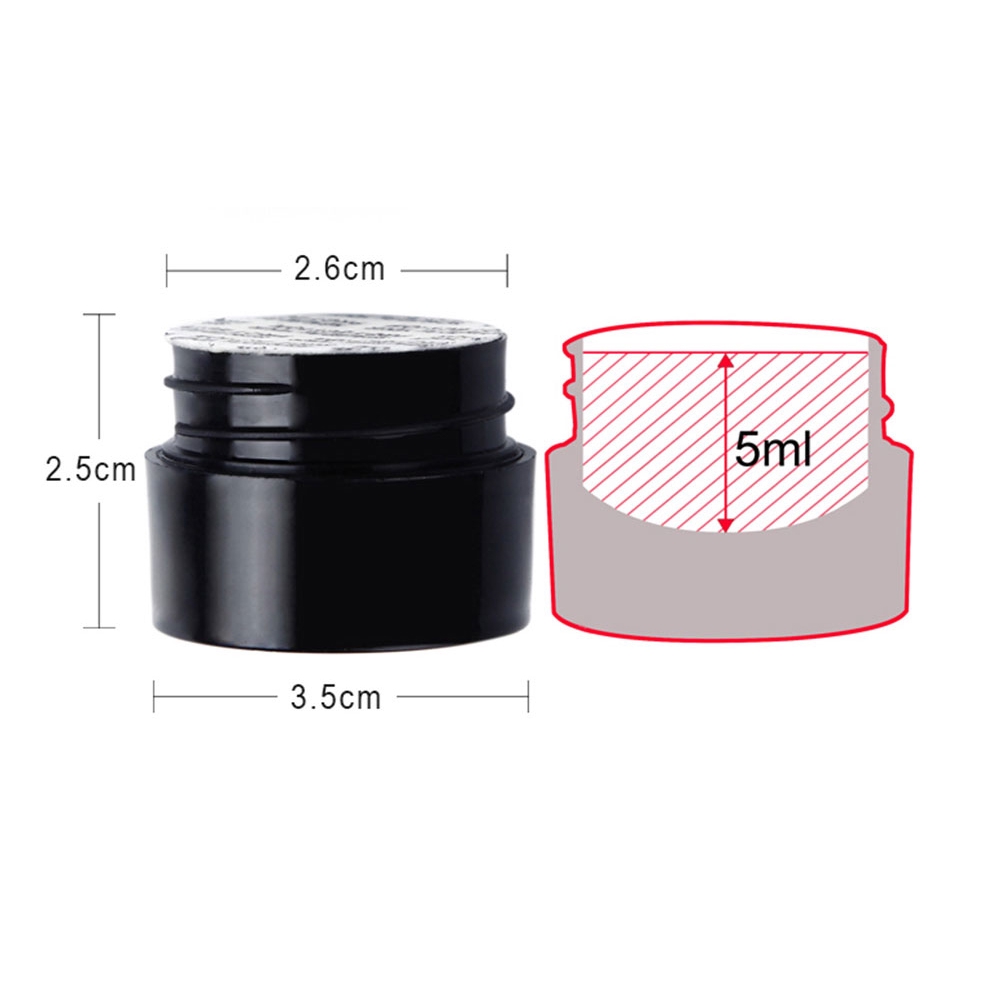 1 Lọ Sơn Móng Tay Kim Tuyến Bán Vĩnh Viễn Siêu Sáng Bóng Lâu Trôi Me 1 / 5ml