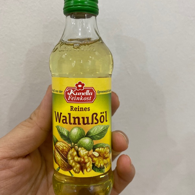 Dầu Óc Chó Kunella Feinkost Walnubol 100ml Đức Cho Bé Ăn Dặm