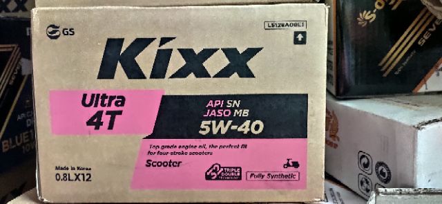 COMBO6- KIXX SCOOTER 5W40- 800ML