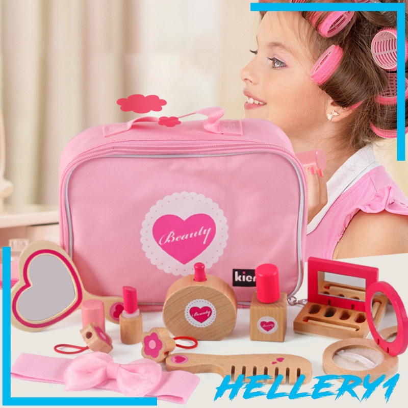 Bộ Đồ Chơi Trang Điểm Bằng Gỗ Hellery1 Cho Bé Gái