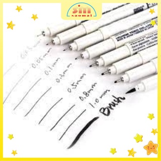 Bút vẽ kỹ thuật marvy 4600 nâu