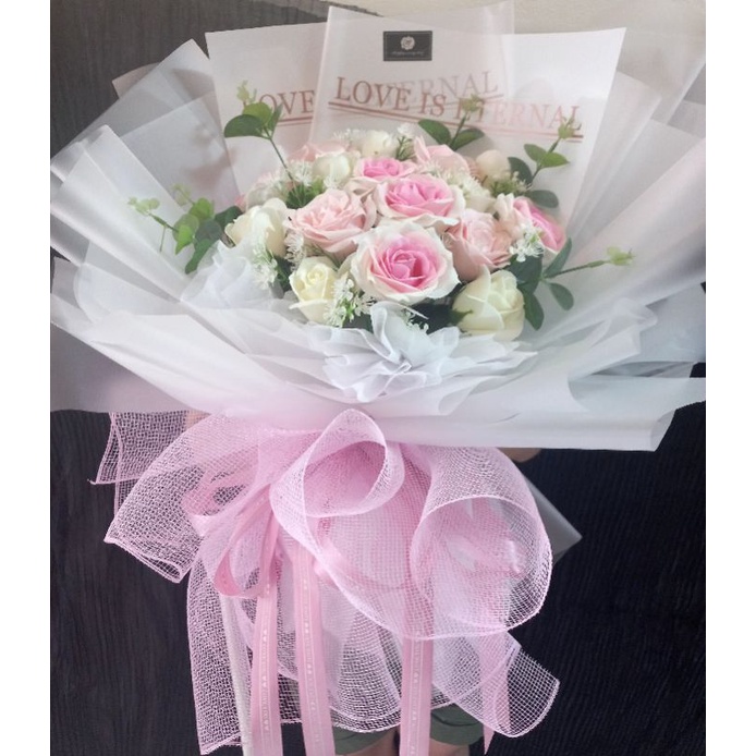 1 Nhánh lá táo giả, Lá táo rời. Dùng bó hoa sáp. Yrang trí giỏ hoa sáp