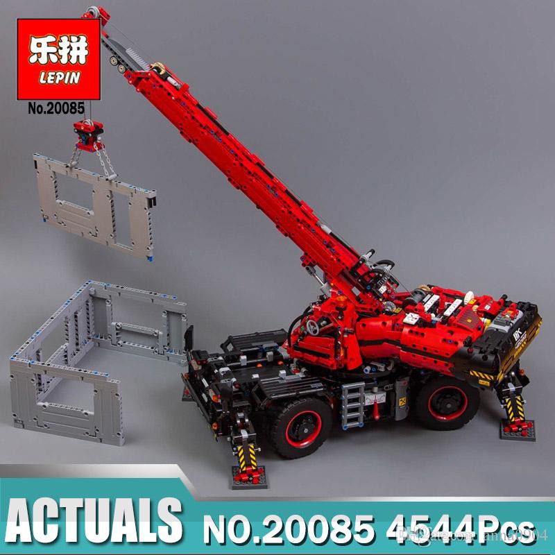 Lego 42082 Technic - Lepin 20085 ( Xếp hình xe cần cẩu hạng nặng 4564 mảnh )