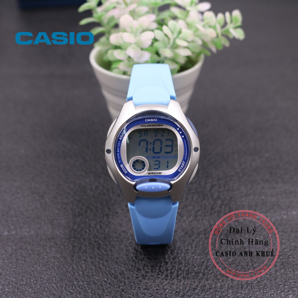 Đồng Hồ Nữ Casio LW-200-2BVDF Dây Nhựa