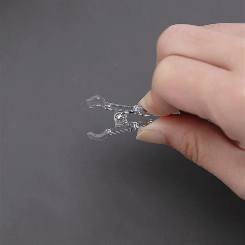 Set 5 Kẹp Giấy Bằng Nhựa Siêu Bền Tiện Dụng Cho Học Sinh / Nhân Viên Văn Phòng