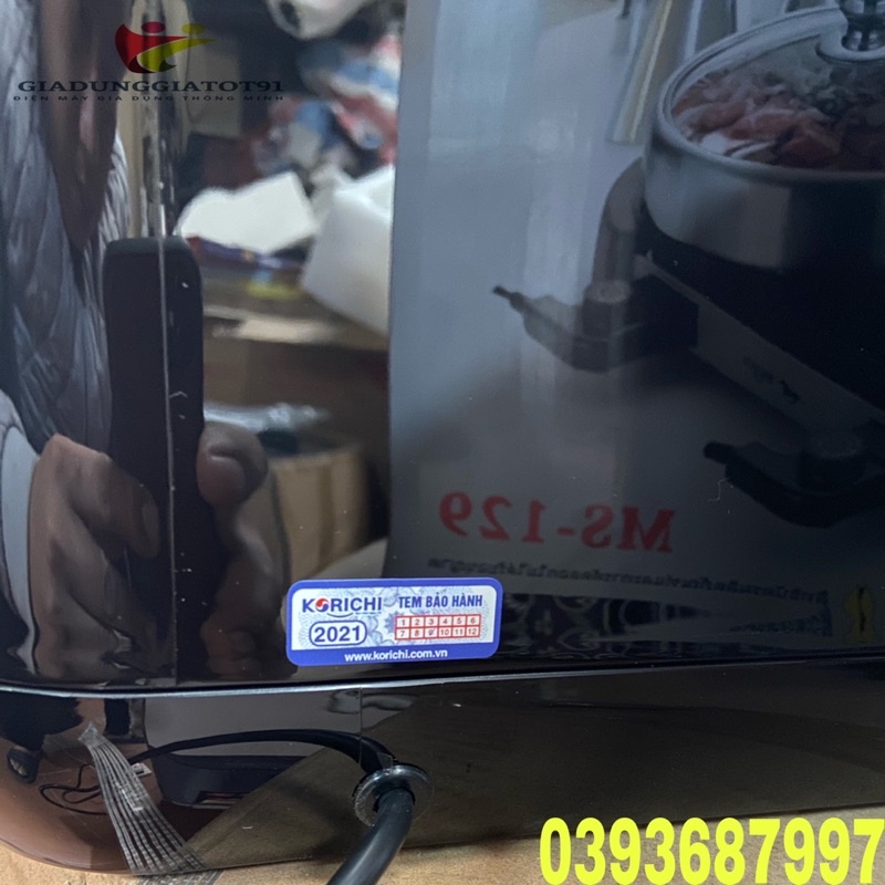 🍇NỒI CHIÊN KHÔNG DẦU ĐIỆN TỬ KORICHI KRC-6199