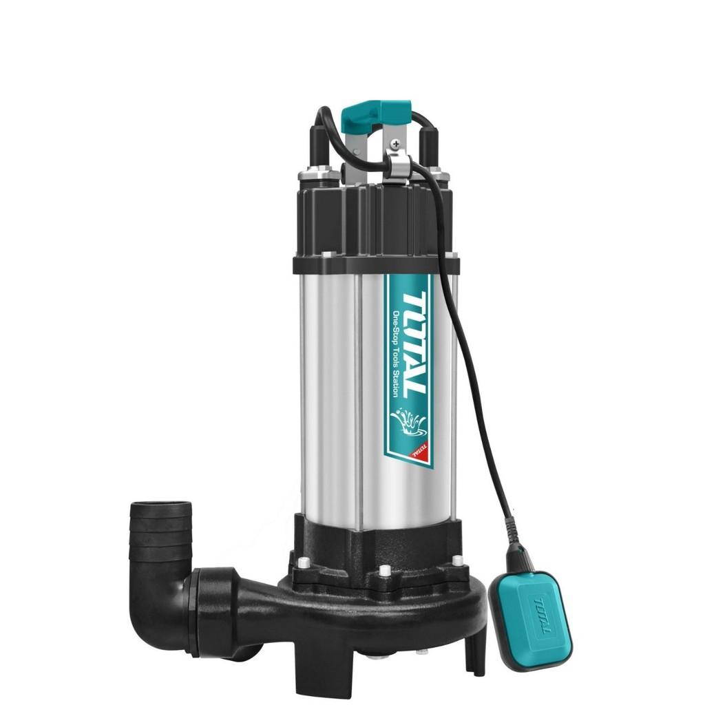 MÁY BƠM CHÌM NƯỚC THẢI TOTAL TWP722001  BƠM CHÌM CÓ PHAO 3HP TOTAL  MÁY BƠM CHÌM TỰ ĐỘNG