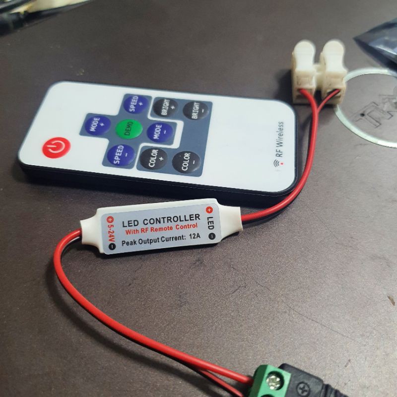 Remote Điều khiển dimmer cho neon, led dán