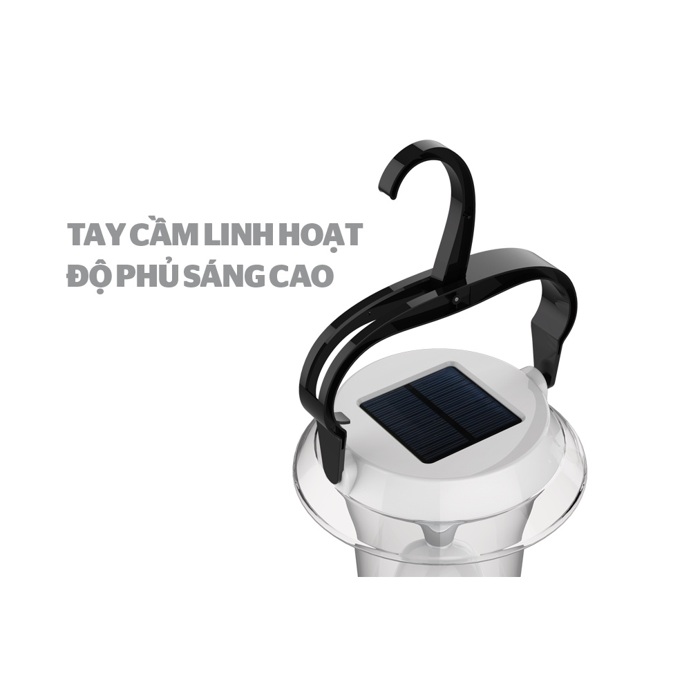 Đèn tích điện năng lượng mặt trời Sunhouse SHE - 6899S