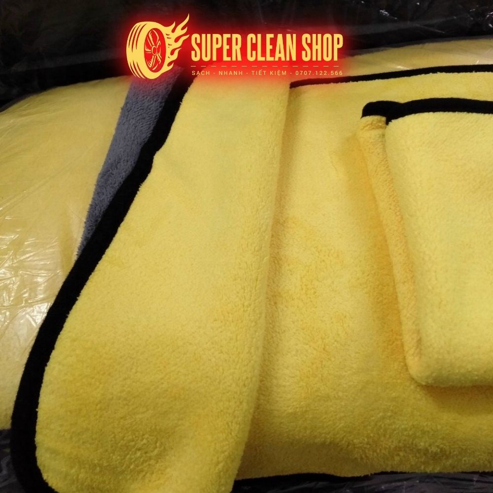 Khăn Lau Xe Ô Tô Microfiber MỀM MỊN