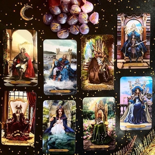 Bộ bài Wizards Tarot Kit by Barbara Moore