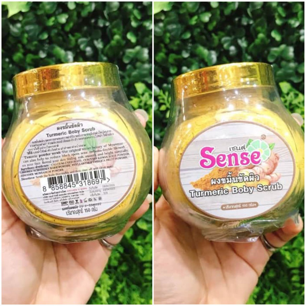 Tẩy tế bào Sense Turmeric Body Scrub Thái lan