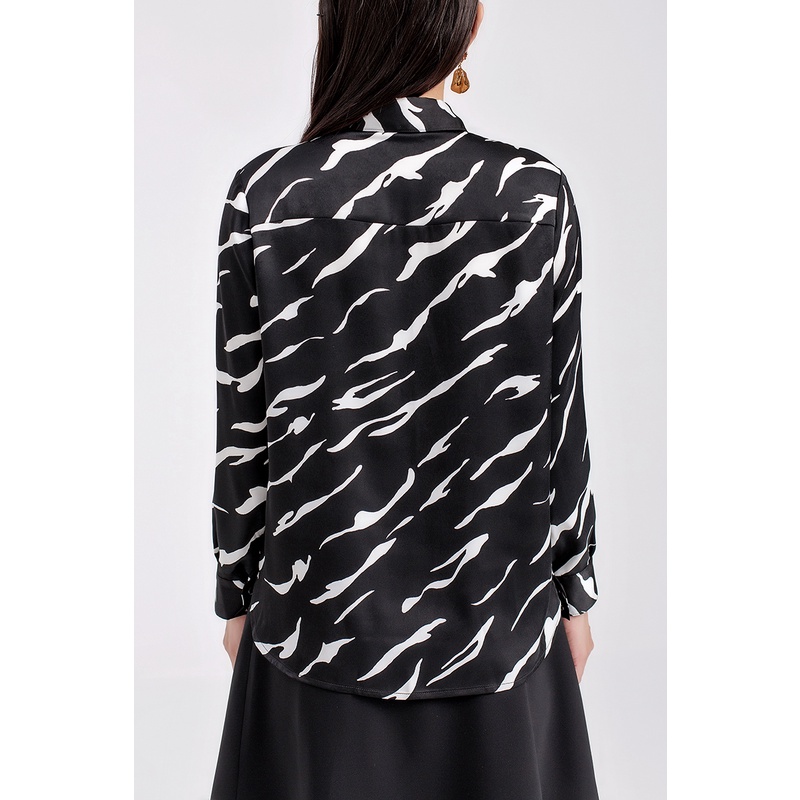 Áo sơ mi nữ họa tiết , thanh lịch, nữ tính, sang trọng Freelancer - FWWS21SS19L
