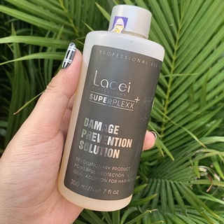 DUNG DỊCH HỖ TRỢ TĂNG CƯỜNG LIÊN KẾT TÓC KHI UỐN DUỖI LACEI DAMAAGE PREVENTION SOLUTION SUPERPLEXX+ 200ML