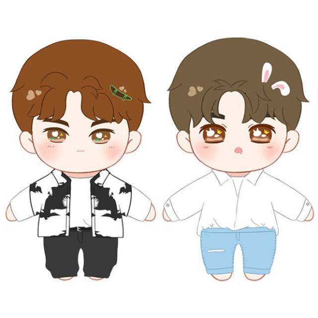 [Order] Cặp doll (búp bê thần tượng) Vương Nhất Bác & Tiêu Chiến Bác Quân Nhất Tiêu