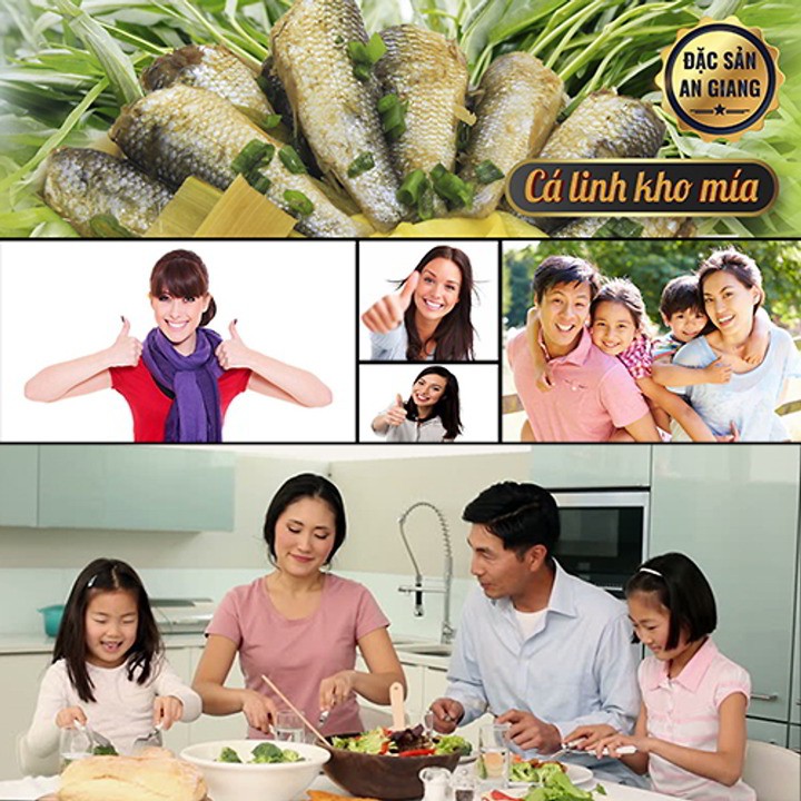 CÁ LINH KHO MÍA đóng hộp 210g ANTESCO