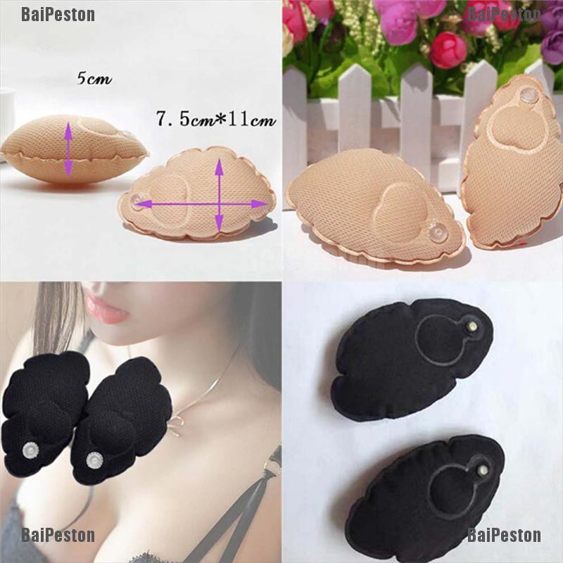 1 Cặp Miếng Độn Ngực Bơm Hơi Cho Nữ