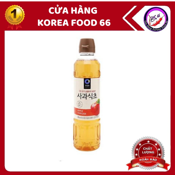 Nước Mắm Cá Cơm Hàn Quốc và Giấm Táo Hàn Quốc 500ml