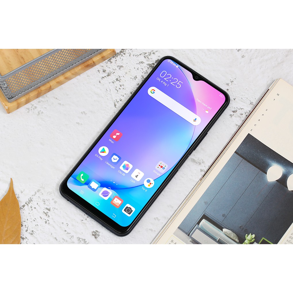 Điện thoại Vivo Y12s (4GB + 128GB) Màu: Đen, Xanh -Chính Hãng