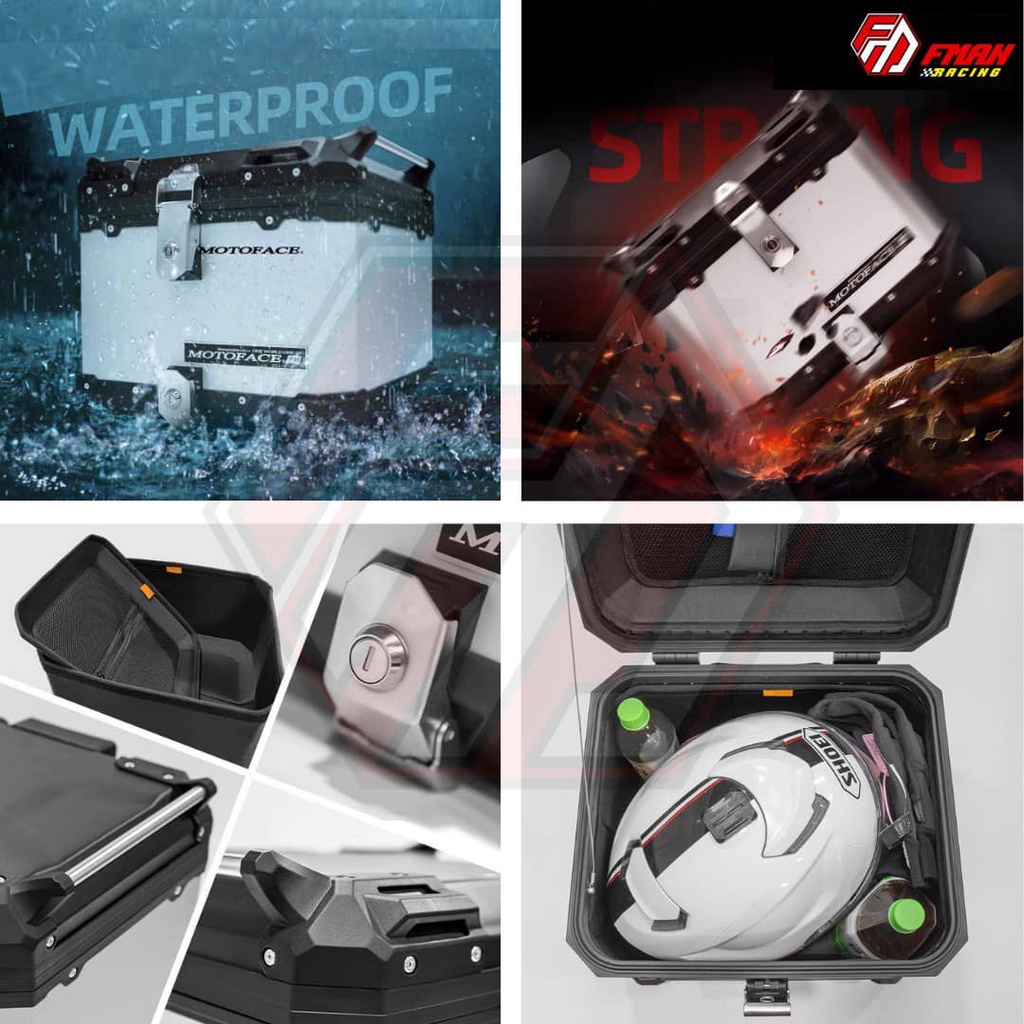 THÙNG NHÔM MOTOFACE CHÍNH HÃNG K1 NEW