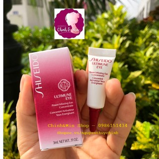 KEM MẮT SHISEIDO ULTIMUNE EYE POWER INFUSING EYE CONCENTRATE mini 3ml
