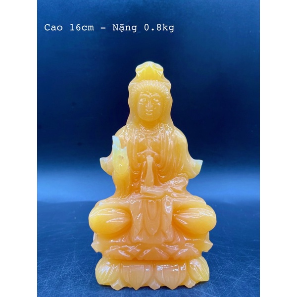 Tượng Quan Âm Bồ Tát Đá Ngọc Hoàng Long Phong Thuỷ