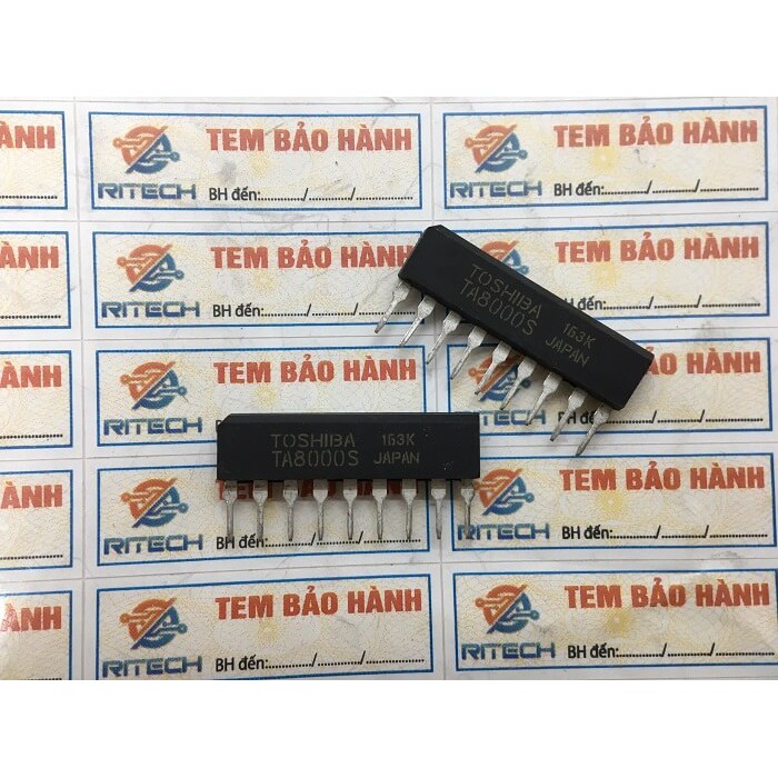 Combo 3 con TA8000S TA8000SG IC Ổn Áp Nguồn 5V, VOLTAGE REGULATOR WITH WATCHDOG TIMER