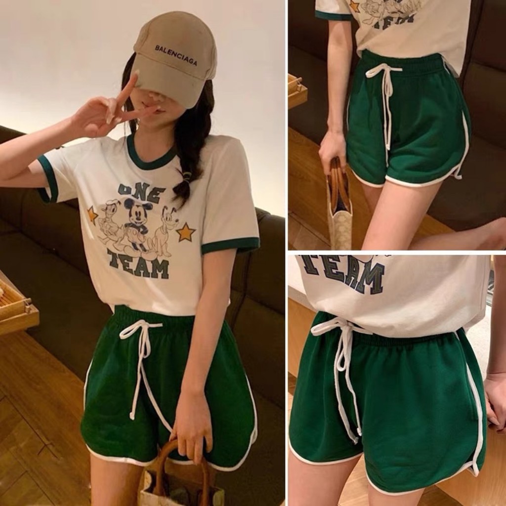 Quần Short Viền Đùi Nữ /Shorts thể thao dáng ngắn năng động trẻ trung HOT