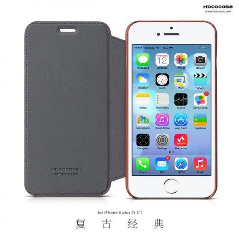 [Xả Hàng] Bao Da IPhone 6 6S Plus Chính Hãng HOCO Crystal Series Và Base Da Lộn | BigBuy360 - bigbuy360.vn