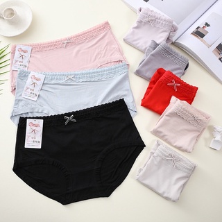 Quần lót nữ cotton mềm mịn, kháng khuẩn thoáng mát, co giãn 4 chiều ôm sát| Quần chip nữ đính nơ xinh tôn vòng 3 gợi cảm