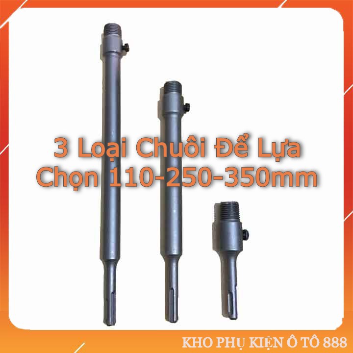 [ FREESHIP ] Chuôi lắp mũi khoan bê tông rút lõi SDS Plus M22