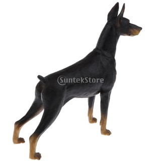 Đồ chơi mô hình nhân vật doberman