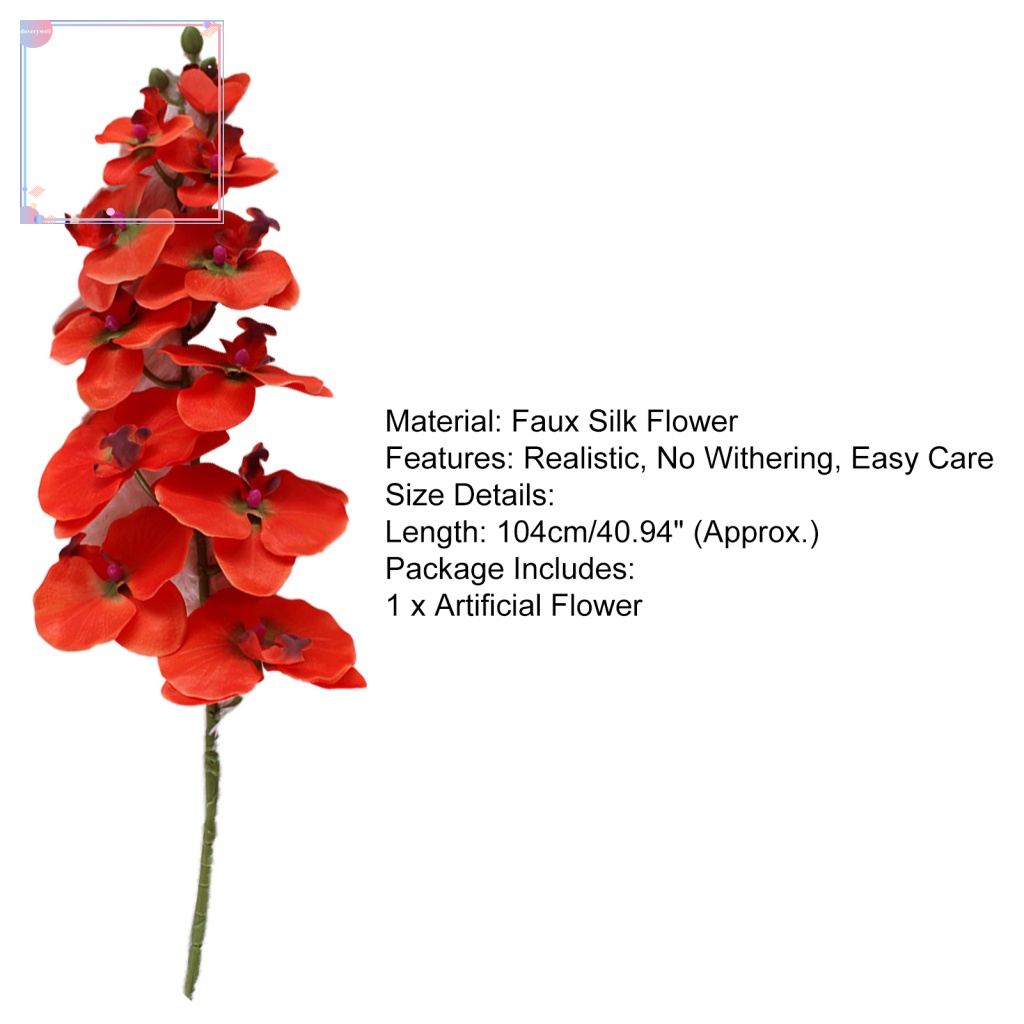 Chậu Hoa Lan Giả Trang Trí Nội Thất