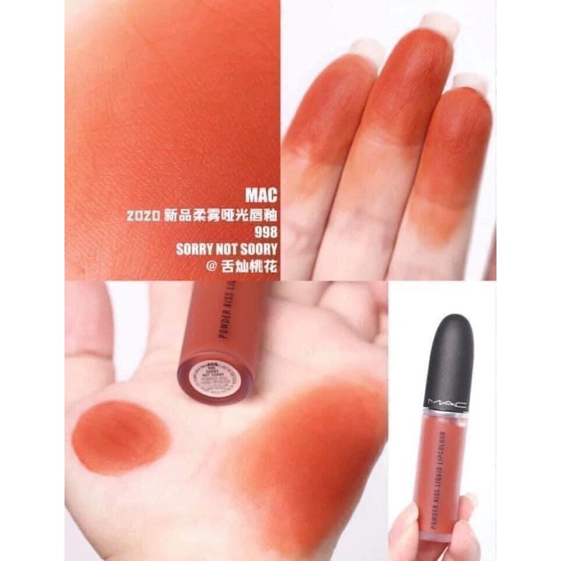 Có sẵn - Son kem MAC Powderkiss Liquid Lipstick