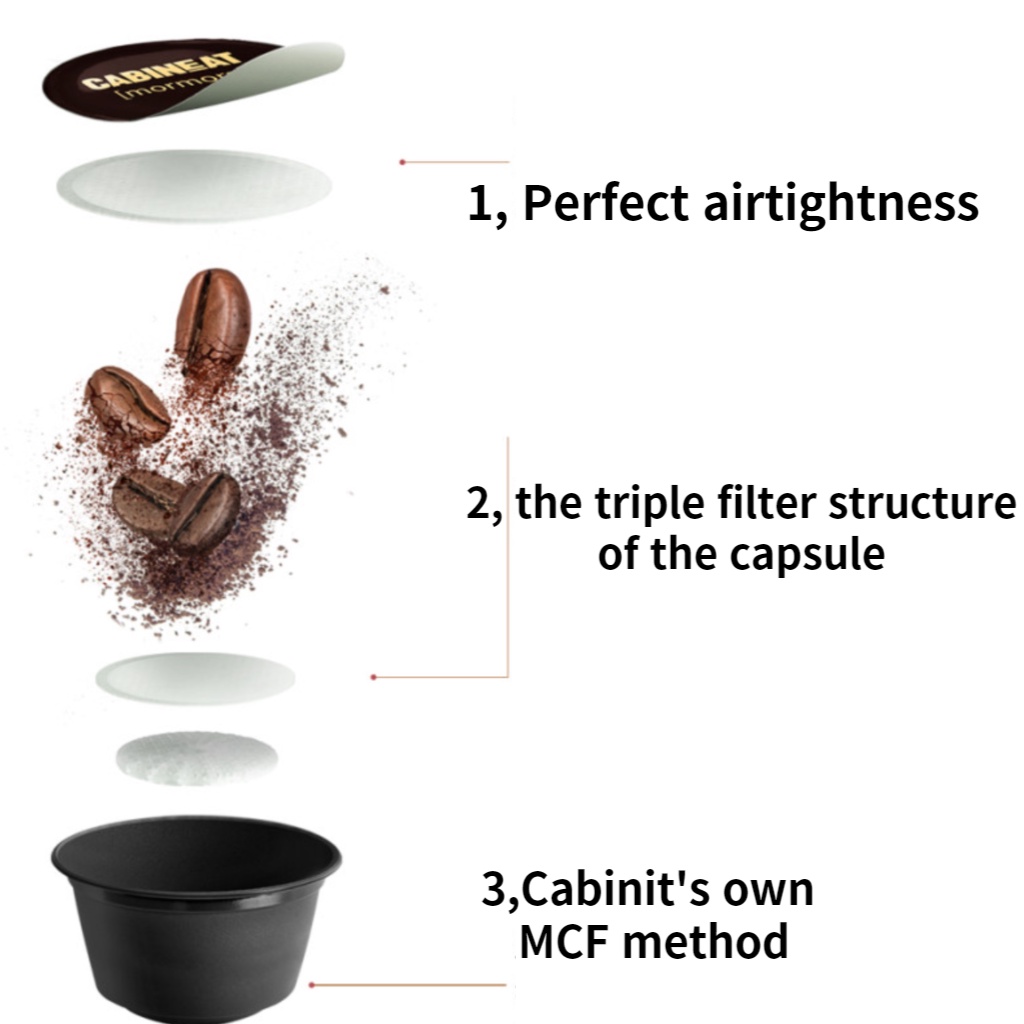 Viên Nén Trà Đá / Chanh / Cà Phê Tương Thích Với K-Capsule Nespresso & Dolce Gusto