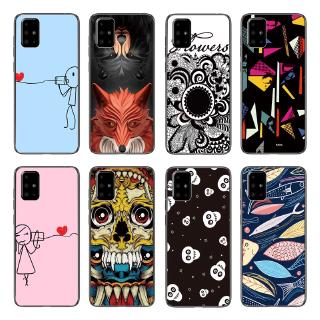 Ốp điện thoại TPU mềm họa tiết độc đáo cho Samsung Galaxy A71/A51/S10 5G/Xcover 4/4S