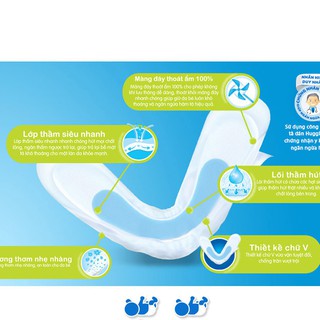 Miếng lót Huggies NB2 60