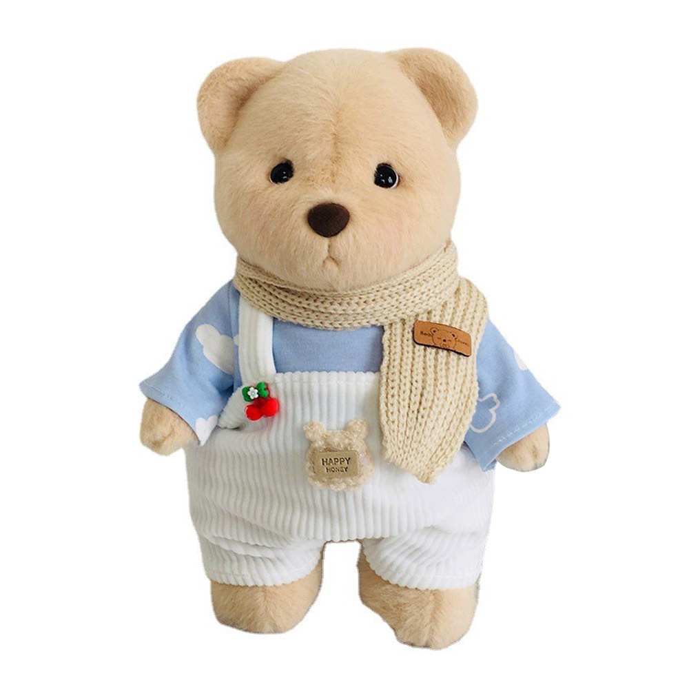 Gấu Bông Lena 30cm May Thủ Công Dễ Thương Cho Bé Gái