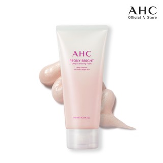 Sữa rửa mặt làm sáng da ahc peony bright deep cleansing foam