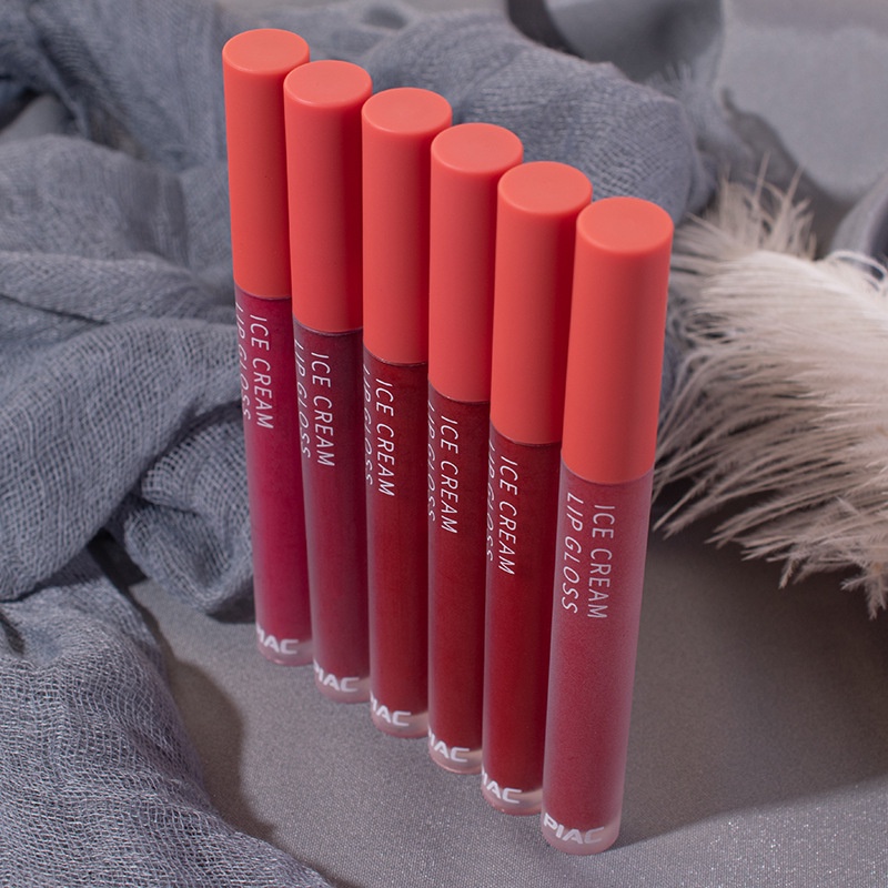 [Hàng mới về] Son kem lì đậm màu dịu nhẹ chống vón cục kháng nước hiệu quả PIAC