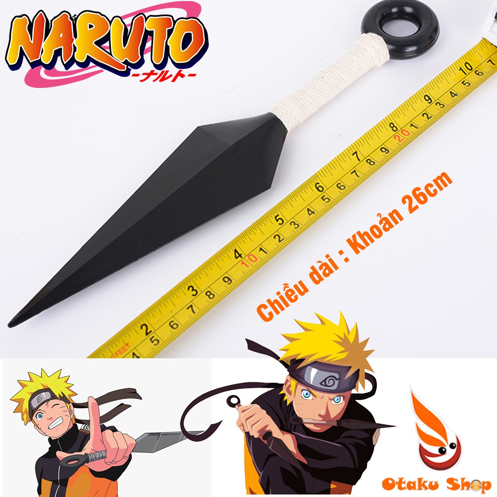 Kunai nhựa Naruto 27cm dùng Cosplay hóa trang nhân vật trong Anime