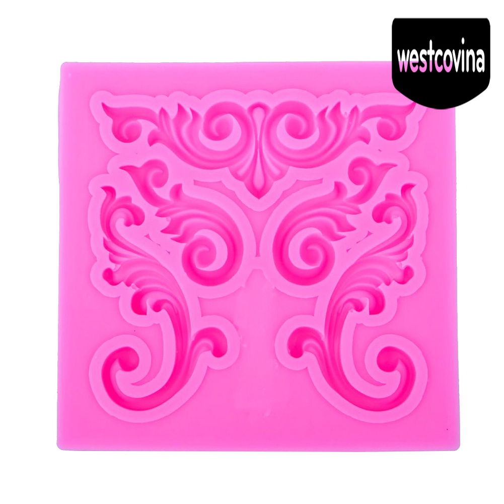 [Hot]☀ Khuôn Làm Bánh Chất Liệu Silicone Họa Tiết Dập Nổi 3D Độc Đáo
